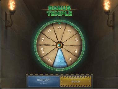 Tower Rush Bonus Spin Feature